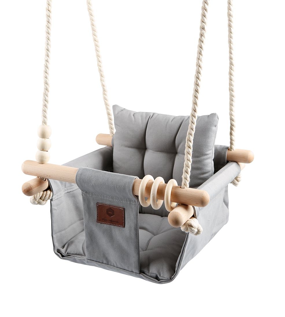 Wiegje kinderschommels babyschommels kraamcadeaus geschenk cadeau baby giftset | Hippe schommels