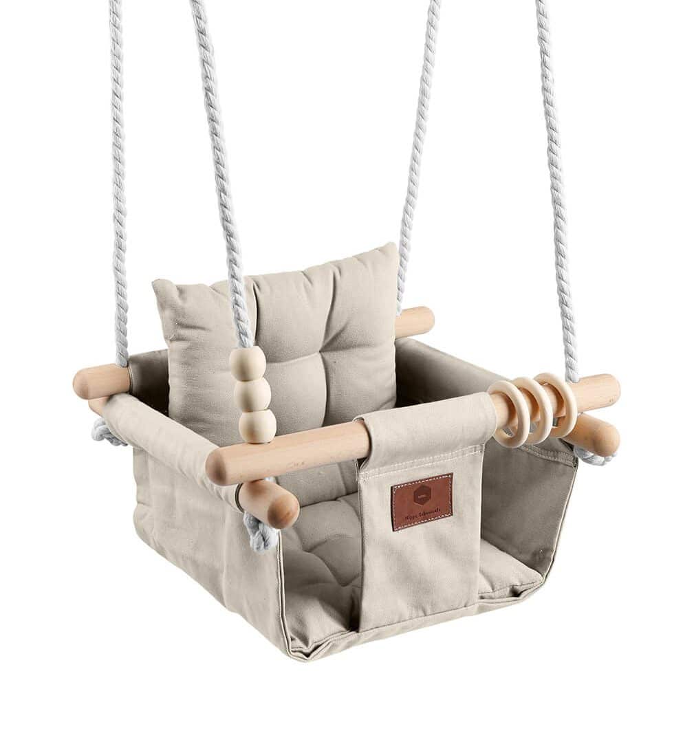 Wiegje kinderschommels babyschommels kraamcadeaus geschenk cadeau baby giftset | Hippe schommels