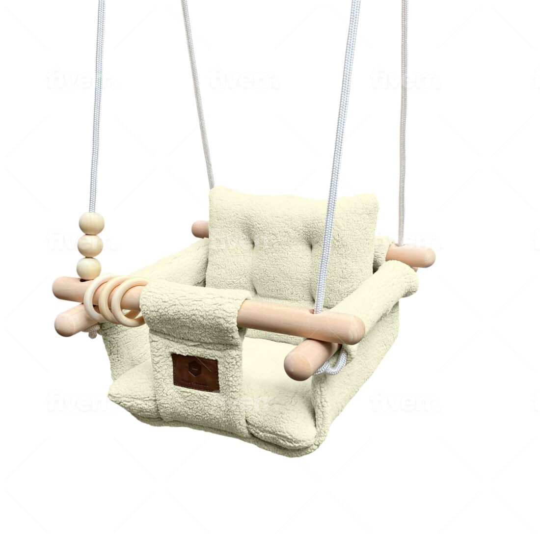 Schommel Ties Teddy Stof Beige