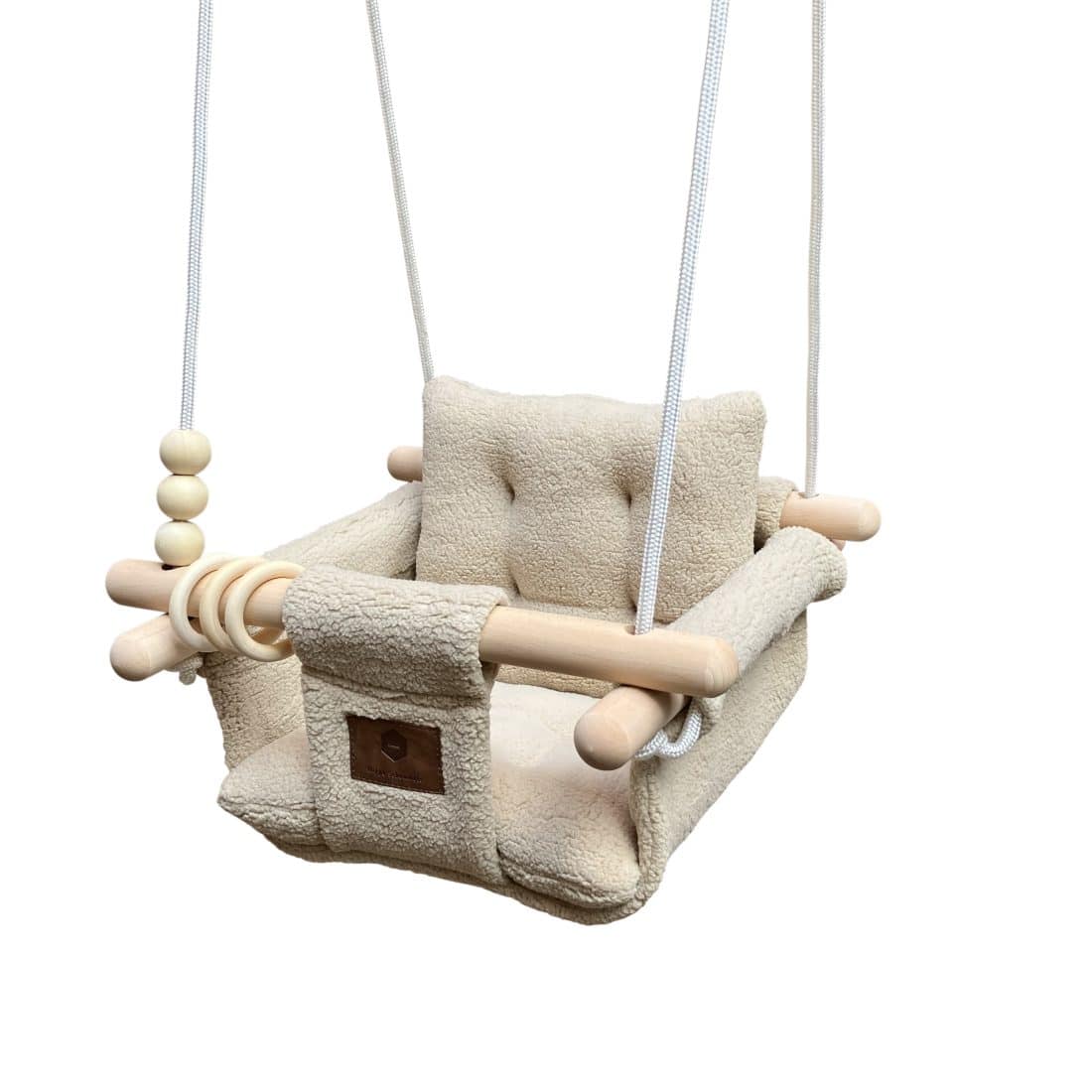 Schommel Ties Teddy Stof Beige