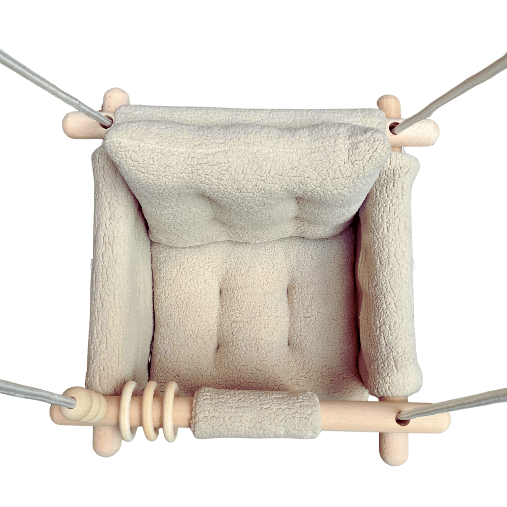 Schommel Ties Teddy Stof Beige