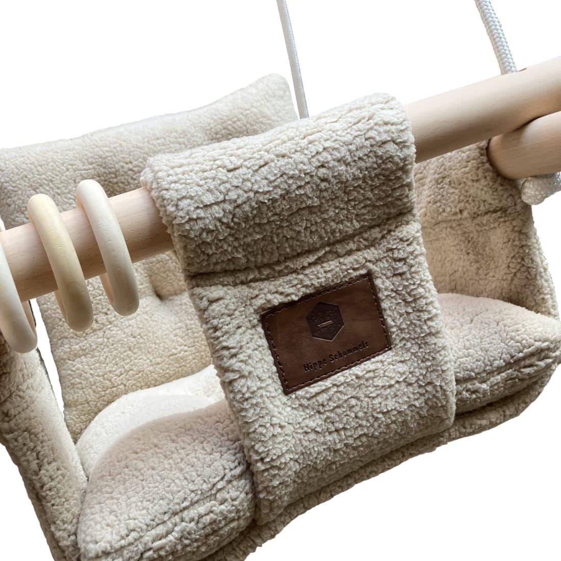 Schommel Ties Teddy Stof Beige