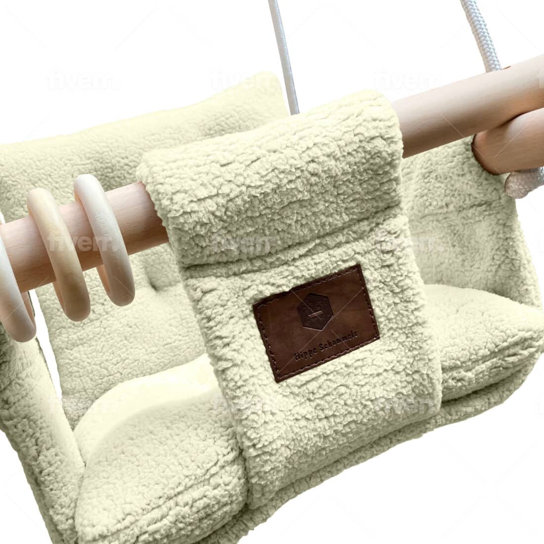 Schommel Ties Teddy Stof Beige