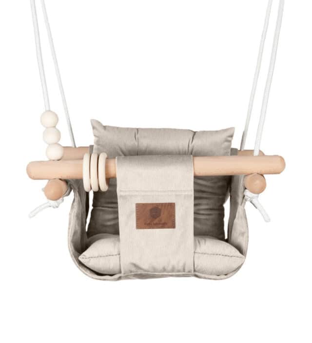 Schommel Romy Ribstof Beige